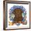 Chocolate Labrador Beer Label-Tomoyo Pitcher-Framed Giclee Print