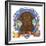 Chocolate Labrador Beer Label-Tomoyo Pitcher-Framed Giclee Print