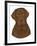 Chocolate Labrador Portrait-Tomoyo Pitcher-Framed Giclee Print