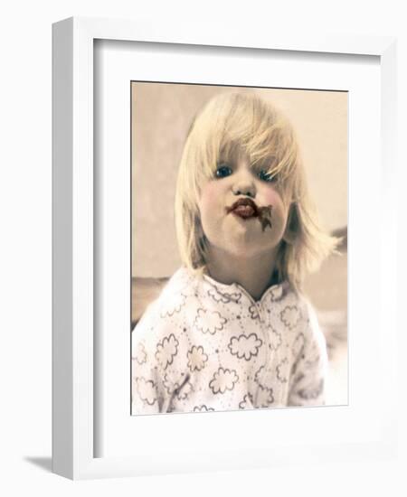 Chocolate Lips-Betsy Cameron-Framed Art Print