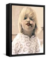 Chocolate Lips-Betsy Cameron-Framed Stretched Canvas