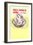 Chocolate Marshmallow Ripple Ice Cream-null-Framed Art Print