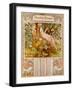 Chocolate Masson Calendar Illustrated by Mucha (1860 ? 1939). a Czech Art Nouveau Painter-Alphonse Marie Mucha-Framed Giclee Print