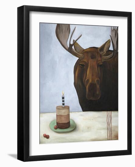 Chocolate Moose-Leah Saulnier-Framed Giclee Print