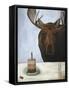 Chocolate Moose-Leah Saulnier-Framed Stretched Canvas