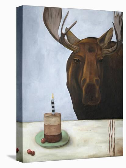 Chocolate Moose-Leah Saulnier-Stretched Canvas