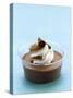 Chocolate Mousse with Cream-Jignesh Jhaveri-Stretched Canvas