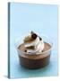 Chocolate Mousse with Cream-Jignesh Jhaveri-Stretched Canvas