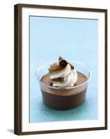 Chocolate Mousse with Cream-Jignesh Jhaveri-Framed Photographic Print