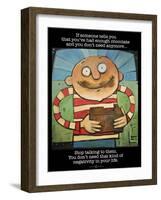 Chocolate Negativity-Tim Nyberg-Framed Giclee Print