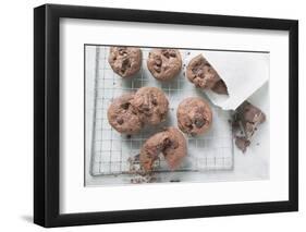 Chocolate Olive Cookies-Eising Studio - Food Photo and Video-Framed Photographic Print