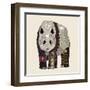 Chocolate Panda-Sharon Turner-Framed Art Print