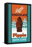 Chocolate Pippin Santa Claus-null-Framed Stretched Canvas