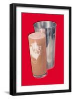 Chocolate Shake-null-Framed Art Print