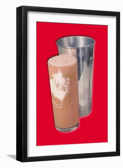 Chocolate Shake-null-Framed Art Print