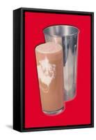 Chocolate Shake-null-Framed Stretched Canvas