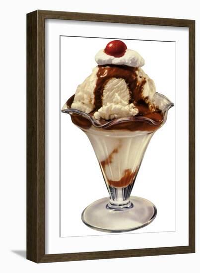 Chocolate Sundae-null-Framed Giclee Print