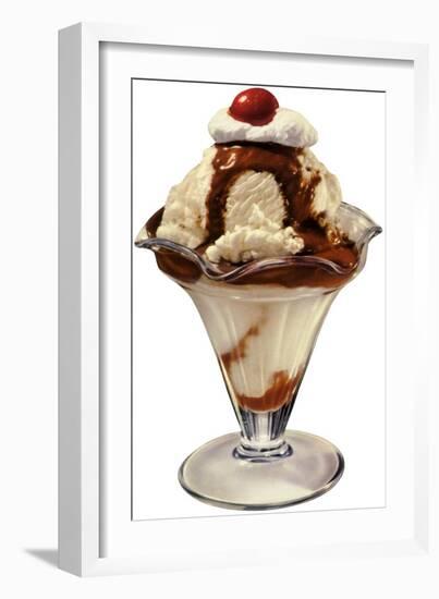 Chocolate Sundae-null-Framed Giclee Print