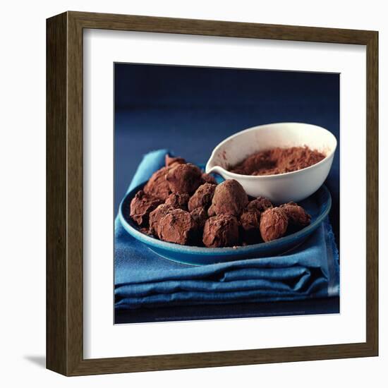 Chocolate Truffles-Kate Sears-Framed Art Print