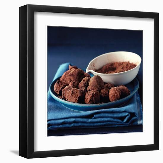 Chocolate Truffles-Kate Sears-Framed Art Print