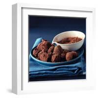 Chocolate Truffles-Kate Sears-Framed Art Print