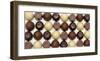 Chocolate Wall-Sarah Saratonina-Framed Giclee Print