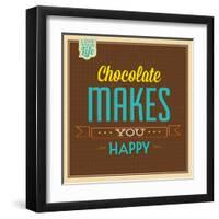 Chocolate-Lorand Okos-Framed Art Print