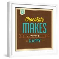 Chocolate-Lorand Okos-Framed Art Print