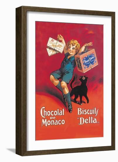 Chocolates from Monaco and Delta Biscuits-Dorfi-Framed Art Print