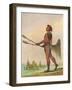 Choctaw, Lacrosse Player-George Catlin-Framed Photographic Print