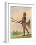 Choctaw, Lacrosse Player-George Catlin-Framed Photographic Print