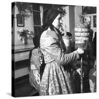 Chodenland Girl Spinner-null-Stretched Canvas