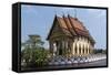 Choeng Mon Temple, Koh Samui, Thailand, Southeast Asia, Asia-Rolf Richardson-Framed Stretched Canvas