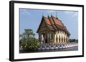 Choeng Mon Temple, Koh Samui, Thailand, Southeast Asia, Asia-Rolf Richardson-Framed Photographic Print