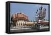 Choeng Mon Temple, Koh Samui, Thailand, Southeast Asia, Asia-Rolf Richardson-Framed Stretched Canvas