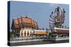 Choeng Mon Temple, Koh Samui, Thailand, Southeast Asia, Asia-Rolf Richardson-Stretched Canvas