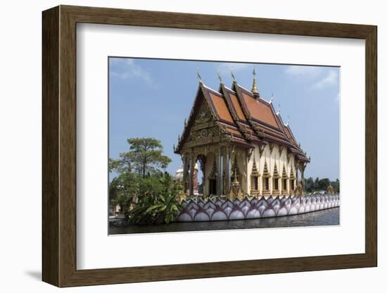 Choeng Mon Temple, Koh Samui, Thailand, Southeast Asia, Asia-Rolf Richardson-Framed Photographic Print