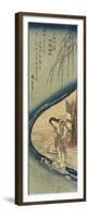 Chofu in Musashi Province, 1830-1844-Utagawa Hiroshige-Framed Premium Giclee Print