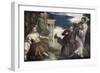 Choice Between Virtue and Passion-Paolo Veronese-Framed Art Print