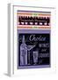 Choice Wines And Liquors-null-Framed Art Print