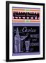 Choice Wines And Liquors-null-Framed Art Print