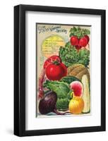 Choicest Vegetable Specialties-null-Framed Art Print