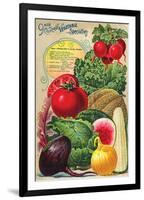 Choicest Vegetable Specialties-null-Framed Art Print