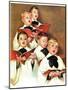 "Choir Boys Will Be Boys,"December 10, 1938-Frances Tipton Hunter-Mounted Giclee Print