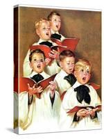 "Choir Boys Will Be Boys,"December 10, 1938-Frances Tipton Hunter-Stretched Canvas