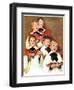 "Choir Boys Will Be Boys,"December 10, 1938-Frances Tipton Hunter-Framed Giclee Print