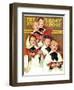 "Choir Boys Will Be Boys," Saturday Evening Post Cover, December 10, 1938-Frances Tipton Hunter-Framed Giclee Print