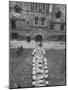 Choir Filing Down Center of Chamber Court at Winchester College-Cornell Capa-Mounted Photographic Print