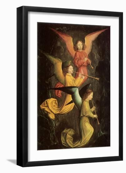 Choir of Angels, 1459-Simon Marmion-Framed Giclee Print