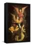 Choir of Angels, 1459-Simon Marmion-Framed Stretched Canvas